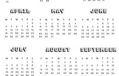 One Page 2022 Yearly Printable Calendar Free Download In