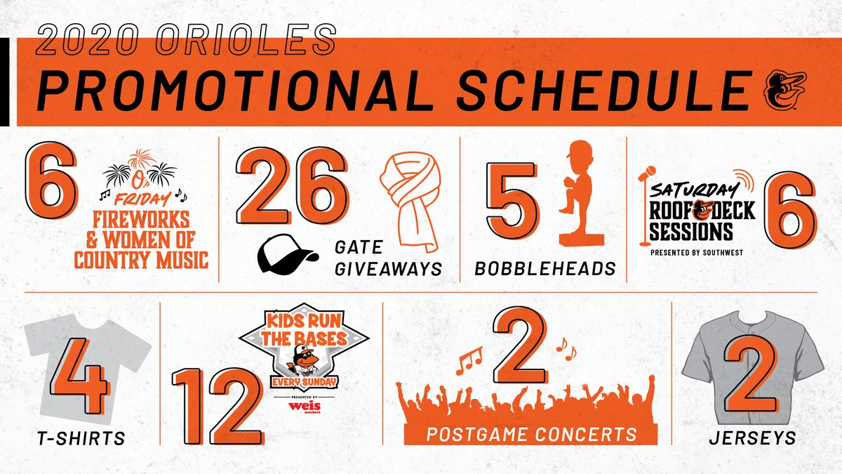 Orioles Promotional Schedule 2022 Spring Schedule 2022