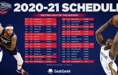 Pelicans Announce Second Half Of Regular Season Schedule