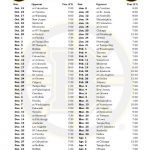 Printable 2016 2017 Boston Bruins Hockey Schedule Sabres