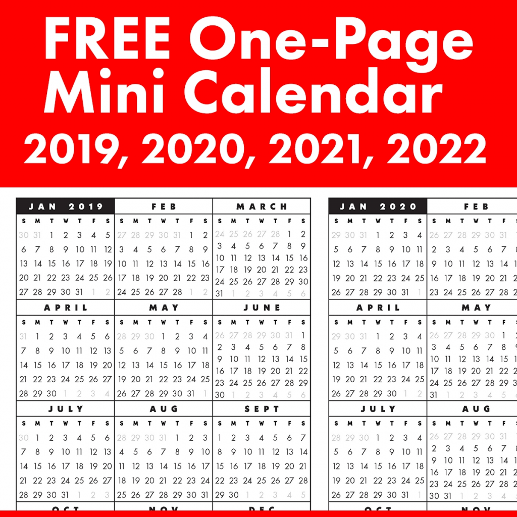 Printable Pocket Calendars 2021 Calendar Printables Free