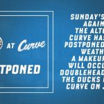 Rain Postpones RubberDucks And Curve Sunday RubberDucks