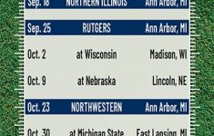 ReaMark Products Michigan State College Football Schedules