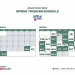 Red Sox Tampa Bay Rays Release 2022 Spring Training