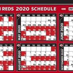 Reds 2020 Schedule Reds