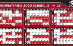 Reds 2020 Schedule Reds