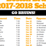 Schedule BruinsLife Boston Bruins Fan Site Blog
