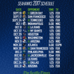 Seahawks Finalize Dates For Preseason Games The Seattle