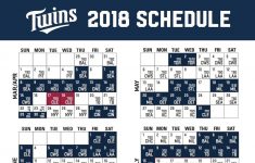 The Best Minnesota Twins Printable Schedule Hunter Blog