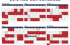 The Red Sox 2018 Schedule Is Wacky WEEI