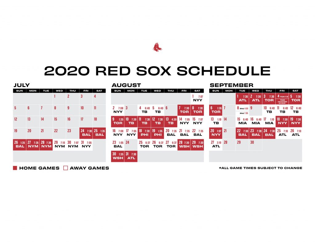 The Red Sox Are Back On 1420 WBEC July 24th
