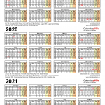 Three Year Calendar 2021 Calendar Printables Free Blank