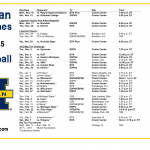 University Of Michigan Basketball Schedule Examples And