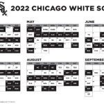 White Sox Announce 2022 Regular Season Schedule By
