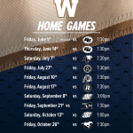 2018 Blue Bomber And CFL Schedule