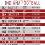 2019 Indiana Football Schedule Printable IndianaHQ