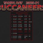 2020 2021 Tampa Bay Buccaneers Wallpaper Schedule