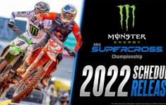 2022 Monster Energy AMA Supercross Schedule Released