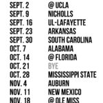 Alabama Football 2018 Schedule Wallpaper WallpaperTag