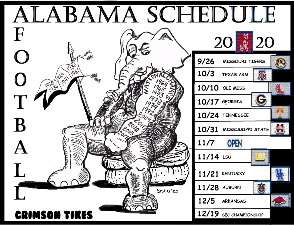 Alabama Football Crimson Tide Schedule Alabama Future