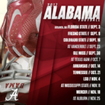 Alabama Releases 2017 Football Schedule Set To Open Vs
