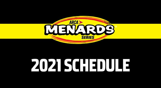 ARCA Menards Series 2021 Schedule Features 20 Races At 19 