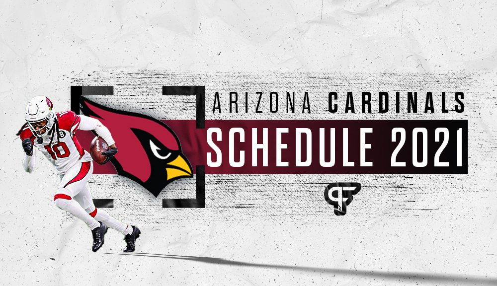 Arizona Cardinals Schedule 2021 Dates Times Win loss 