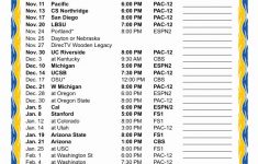 Basketball Schedule Template Awesome Printable 2016 2017