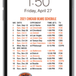 Bears 2022 Schedule Printable Schedule