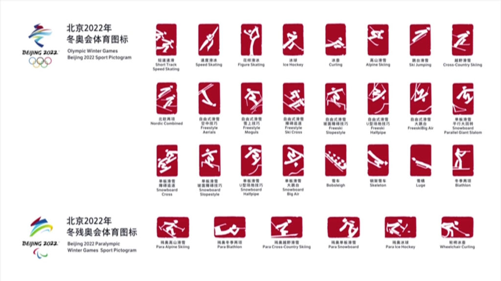 Beijing 2022 Unveils Seal Carving Pictograms CGTN