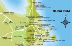 Benoa Bali Indonesia Cruise Port Map Printable