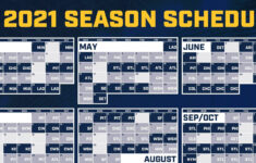 Brewers Announce 2021 Regular Season Schedule Milwaukee