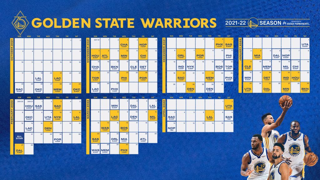 Circling Some Under The Radar Dates On The Warriors