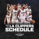 Clippers Release 2021 22 Schedule