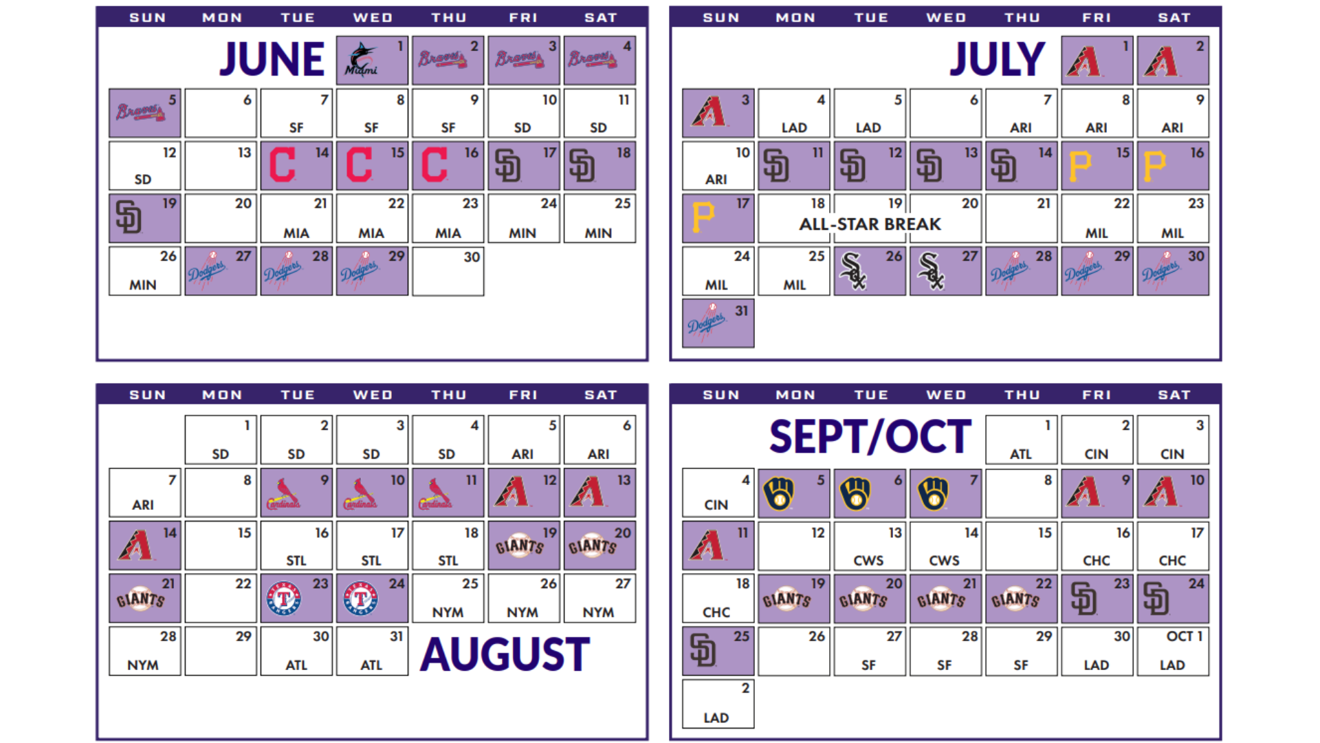 Colorado Rockies 2022 Schedule Regular Season Calendar 