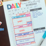 Daily Time Blocking Schedule Free Printable Download