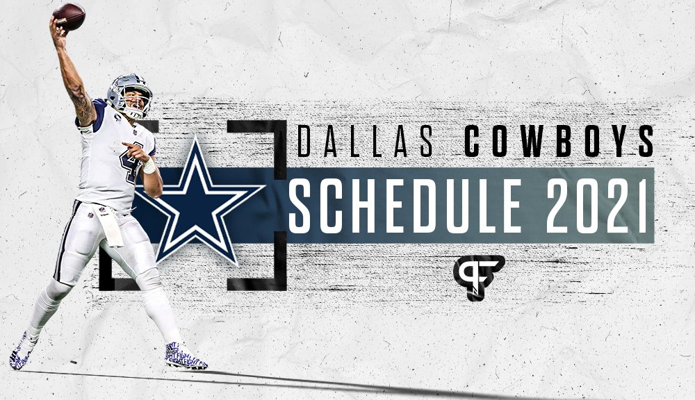 Dallas Cowboys Schedule 2021 Dates Times Win loss 