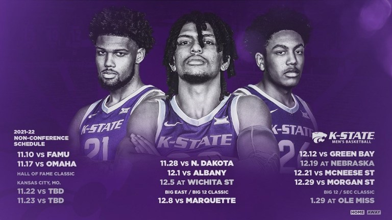 Eight Home Games Highlight K State s 2021 22 Non 