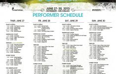 Electric Forest Releases Performer Schedule And Additional