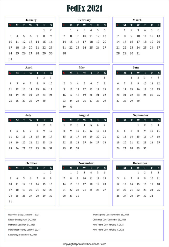Fedex Holiday Calendar 2022 October Calendar 2022