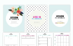 FREE Amazing Lesson Plan Template Printables In 2020