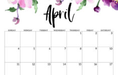 Free Printable 2021 Floral Calendar Paper Trail Design