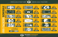 Green Bay Packers 2021 Schedule Release Weeks 14 18 WI