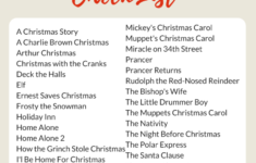 Hallmark Christmas Movies 2020 List Printable Idalias Salon