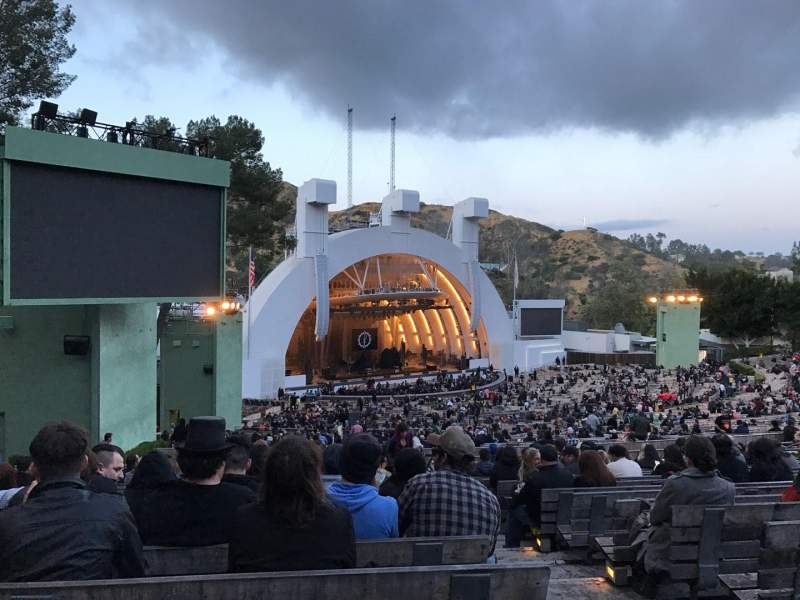 Hollywood Bowl Section K3 Row 18 Seat 3 A Perfect 
