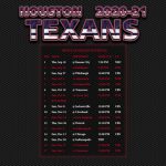 Houston Texans Schedule 2021 2022 Giants Schedule New