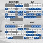 I Designed My Own Dodgers Schedule And Wanted To Share In