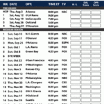 Image Result For Dallas Cowboys 2018 Schedule Pittsburgh