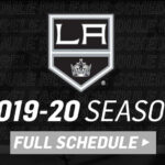 LA Kings Announce Entire 2019 20 Regular Season Schedule