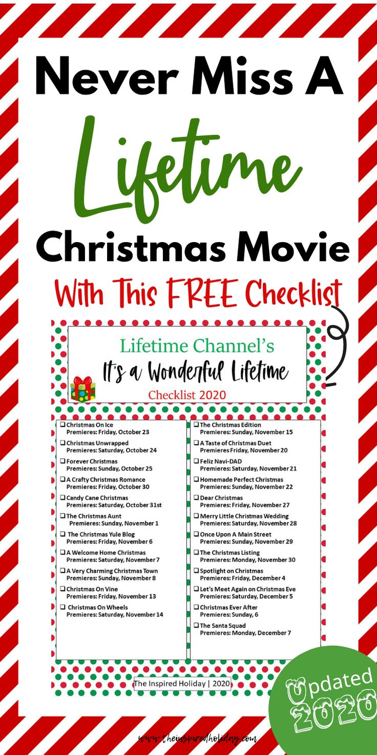 Lifetime Christmas Movies List Inspire Ideas 2022